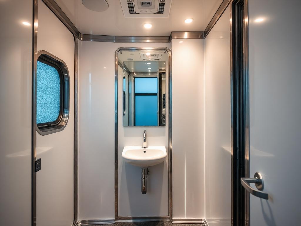 Luxury Restroom Trailers in North Dakota
